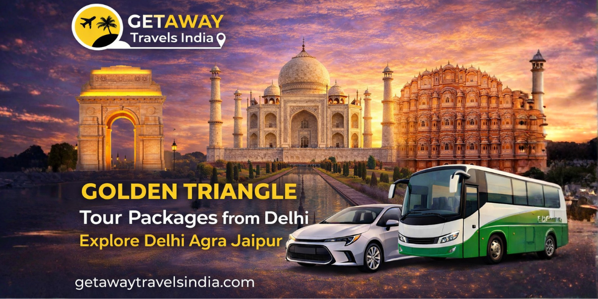 Experience the Soul of North India with Golden Triangle Tour Packages from Delhi